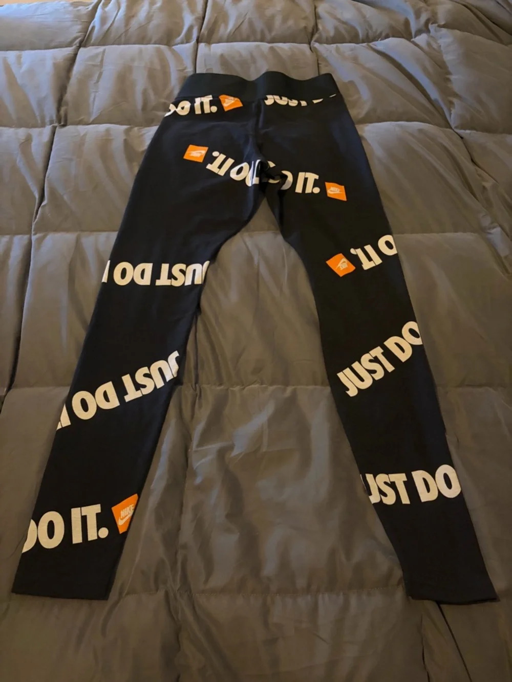 Nike Black 'Just Do It.' Logo Leggings - Picture 2 of 3